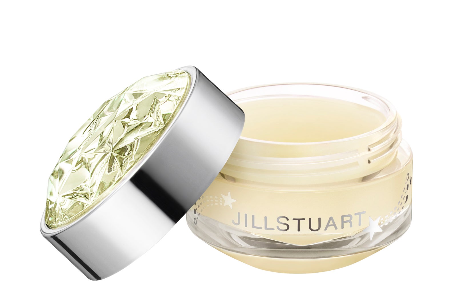 「ドリーミースターズギフト リップバーム ブルーミングペアー」（C）JILL STUART Beauty