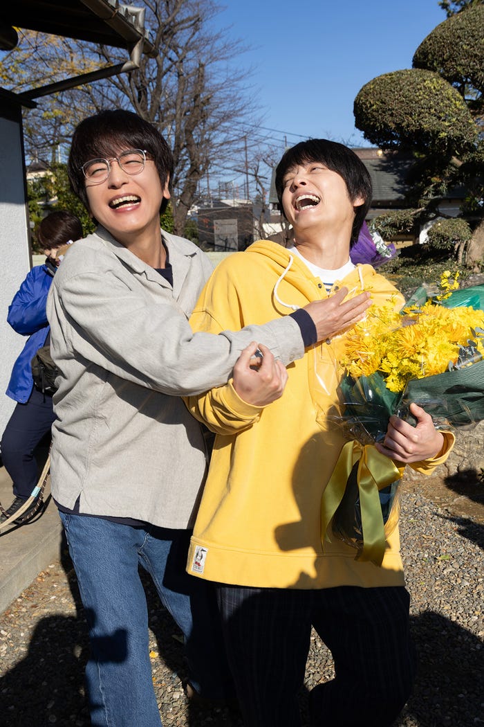 及川光博、手越祐也(C)日本テレビ