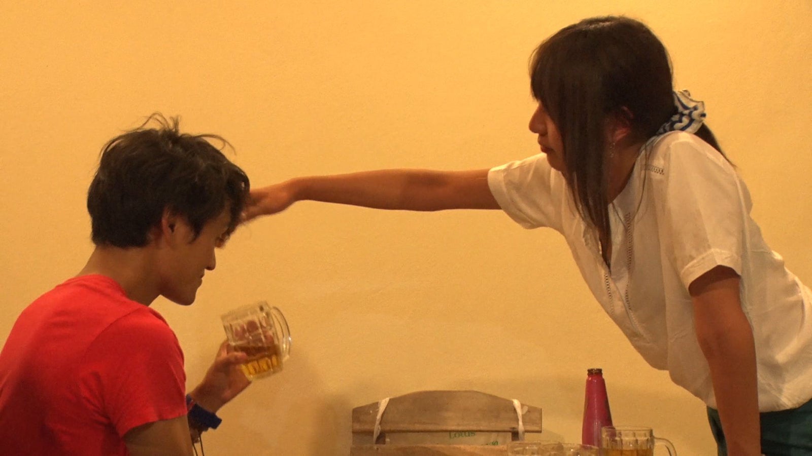 シャイボーイ、かすが／「あいのり：Asian Journey」第16話より（C）フジテレビ