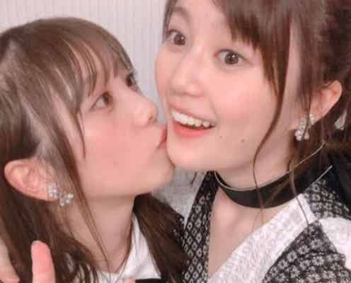乃木坂46与田祐希、卒業の生田絵梨花と密着2ショット公開「ずっとずっと大好きな先輩」