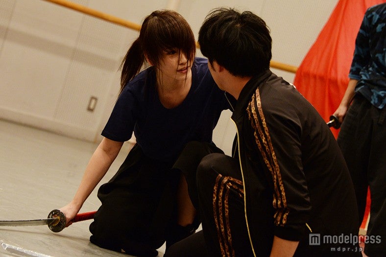 「AZUMI 幕末編」公開稽古の様子