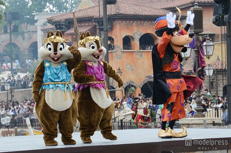 チップ、デール、グーフィー／「ザ・ヴィランズ・ワールド」