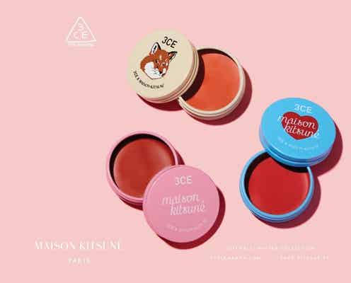人気の韓国コスメ【3CE】と「MAISON KITSUNE」がコラボ!