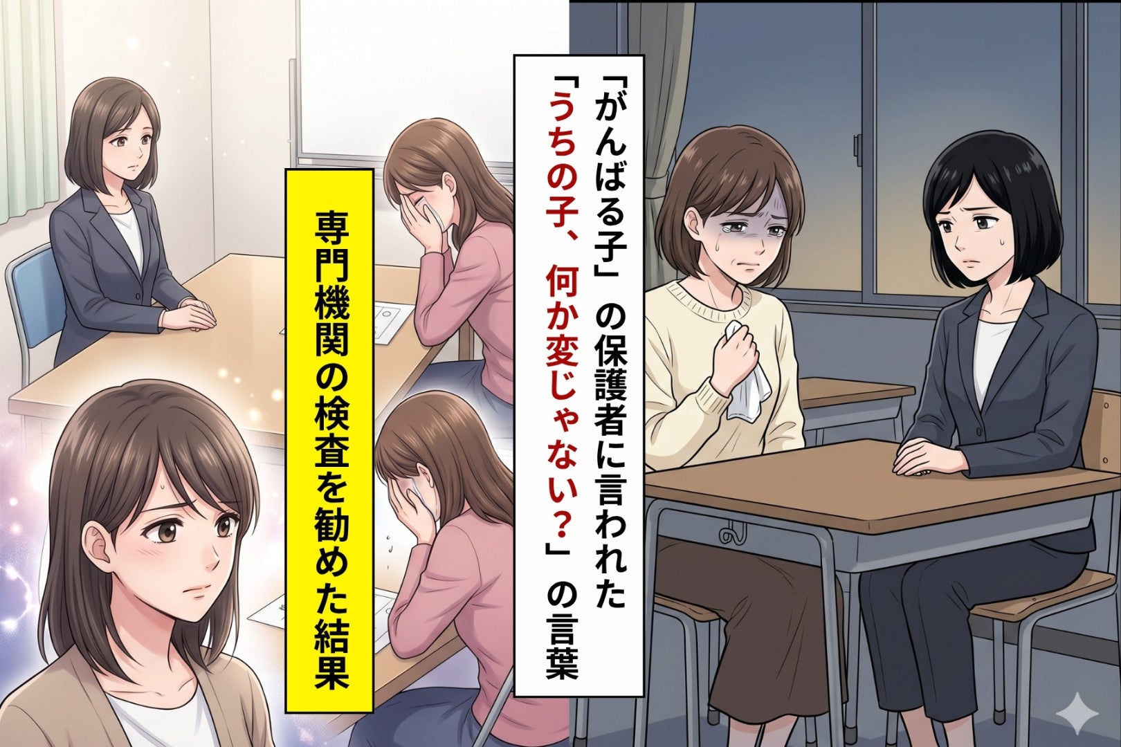 保護者に「うちの子、何か変じゃない？」と言われた日から、私はずっと後悔していた