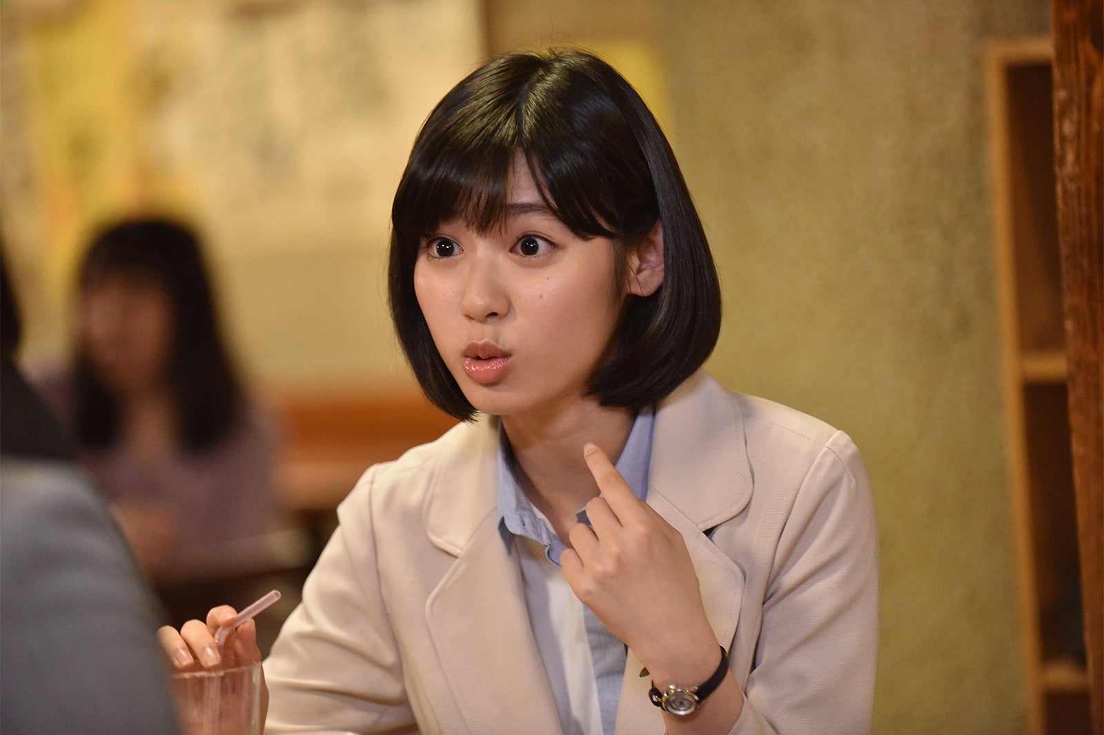 白石聖／「Missデビル 人事の悪魔・椿眞子」第4話より（C）日本テレビ