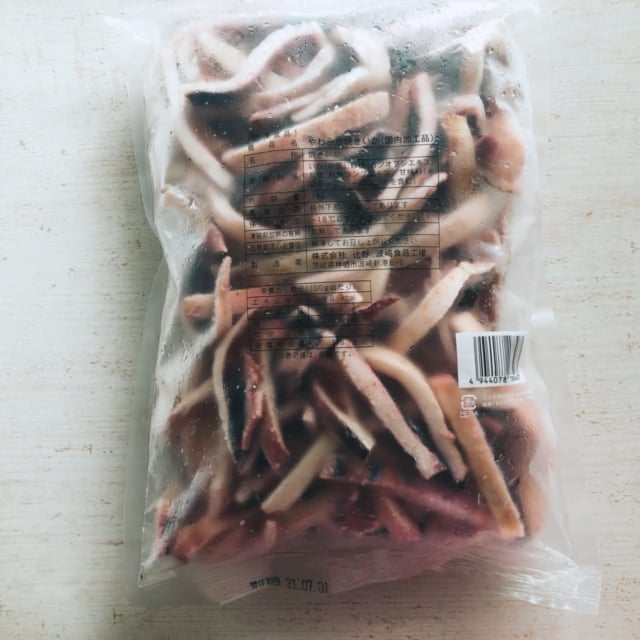 コストコやわらか焼きいか商品パッケージ