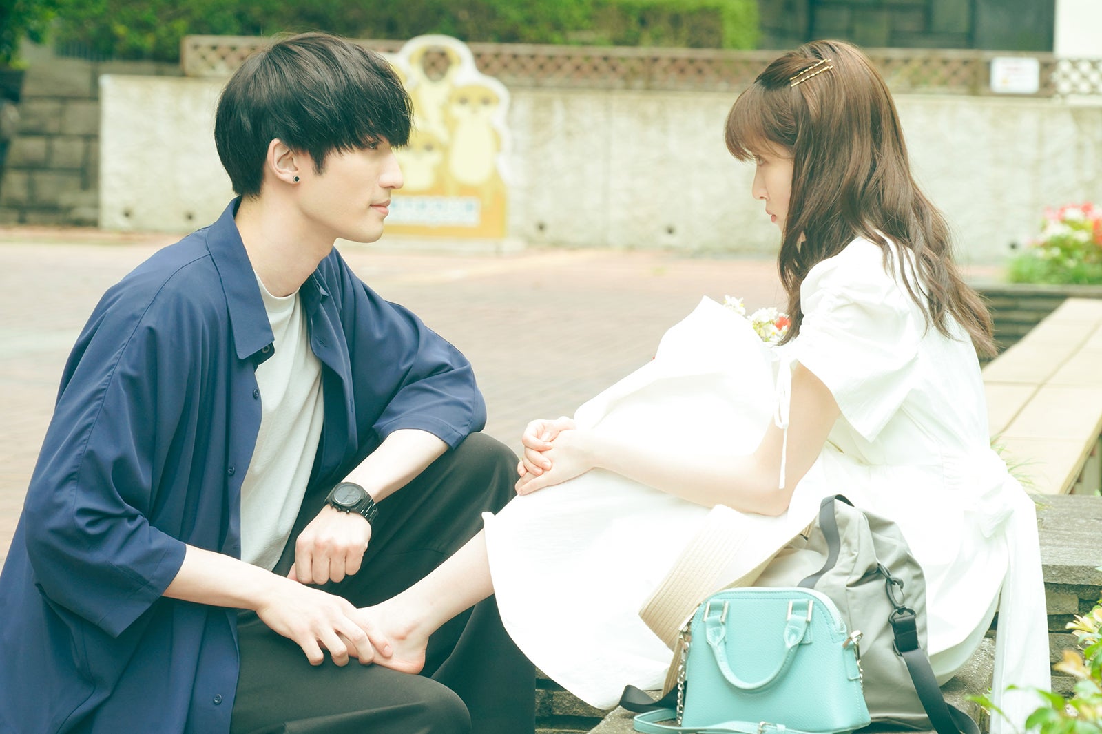 ジェシー、福本莉子（C）2025「お嬢と番犬くん」製作委員会