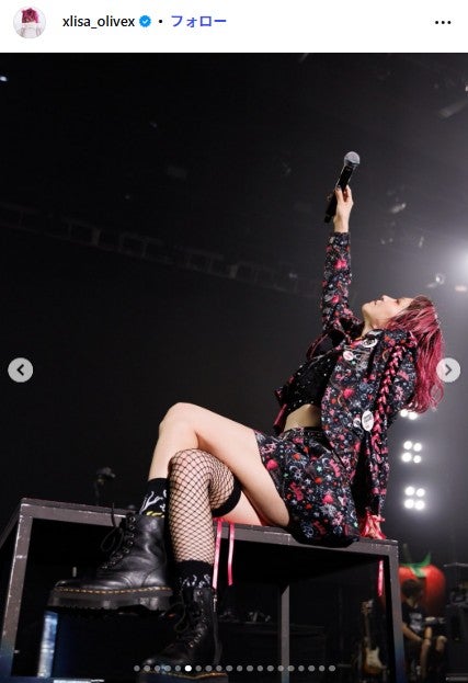 LiSA Instagramより