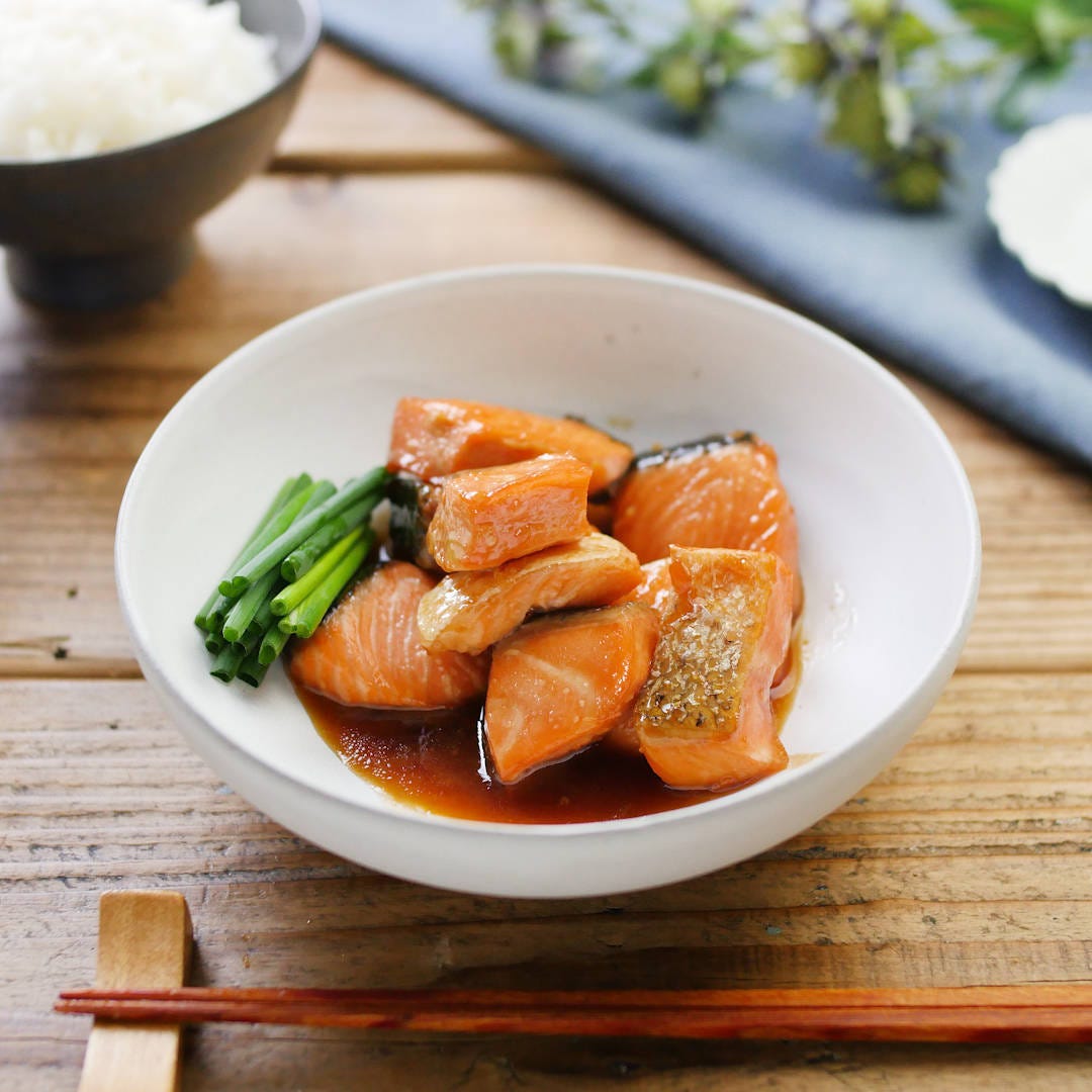 【ごはんのおともだち。】鮭の旨照り煮