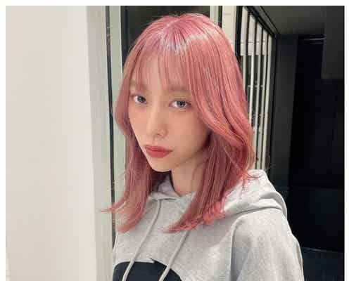 パパラピーズ・タナカガ、“無敵ピンク”復活「何色でも似合うのすごい」と反響