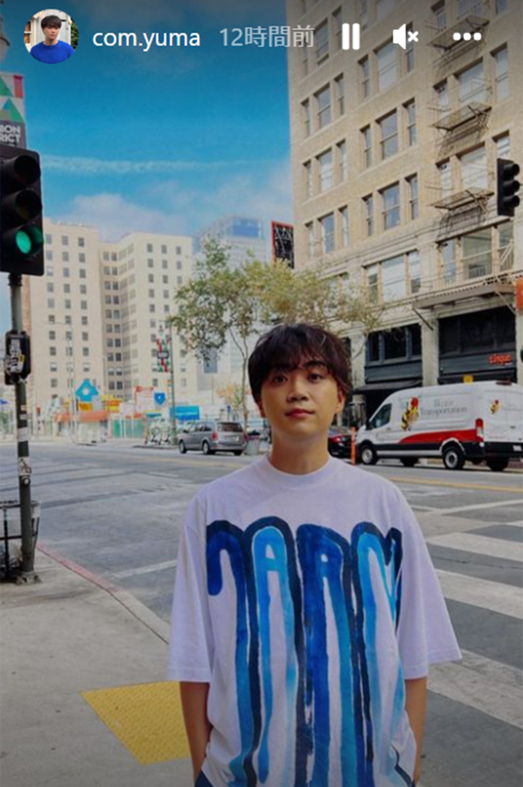 ゆうまInstagramストーリーズより