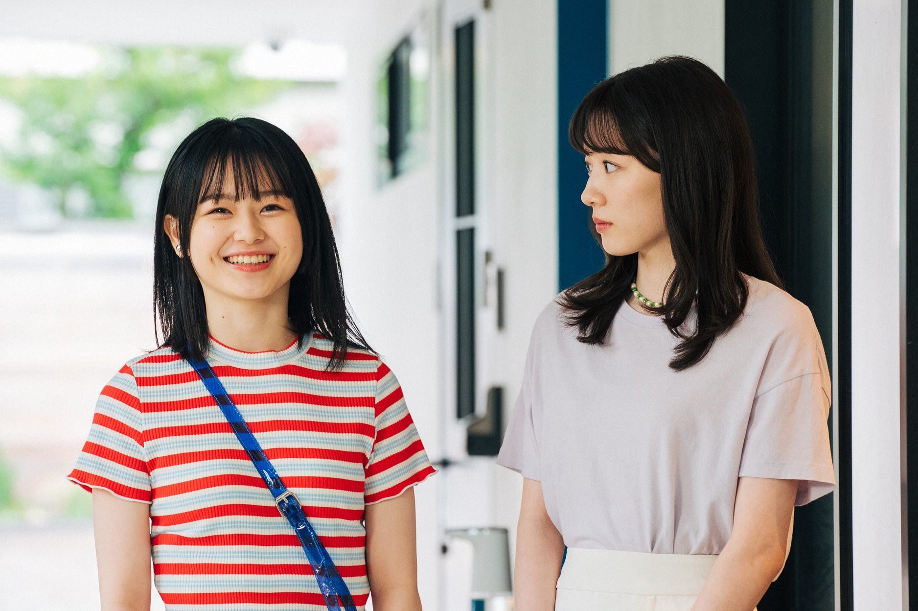 武山瑠香、永野芽郁／「ユニコーンに乗って」第2話より（C）TBS