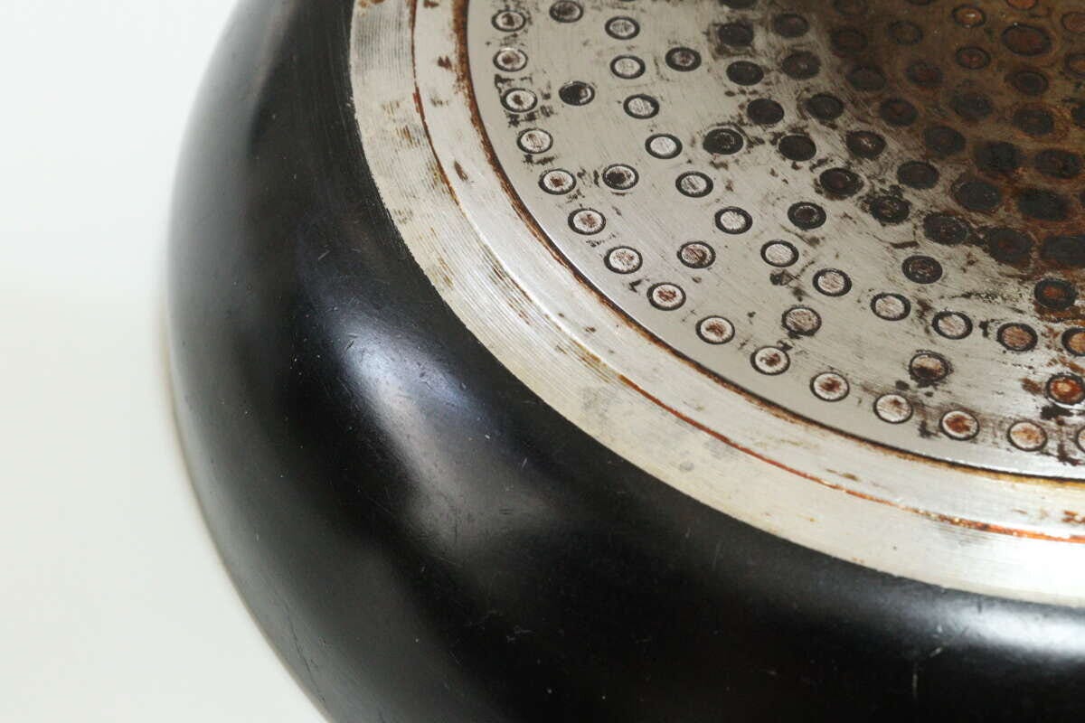 コゲお掃除シート＋メラミン（落ち落ちV）　使用後