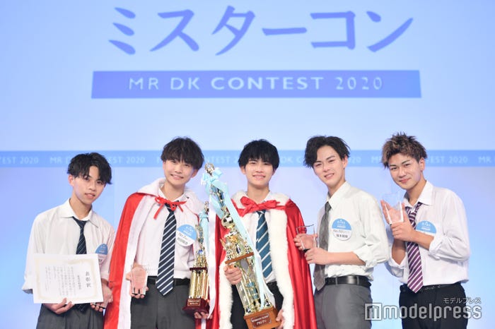 北林天虎くん、池田陽音くん、中野晴仁くん、篠本晴輝くん、三島啓史くん (C)モデルプレス