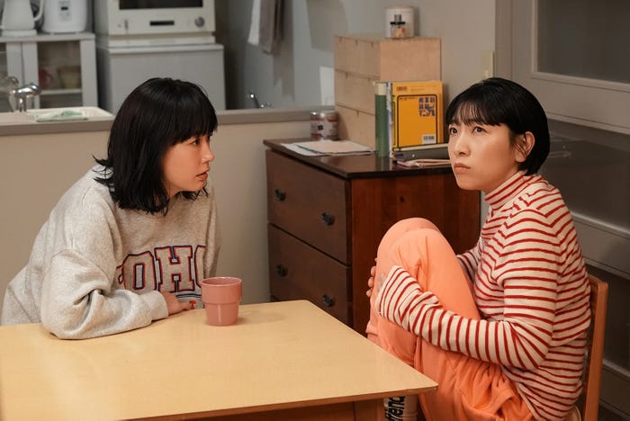 水川あさみ、安藤サクラ「ブラッシュアップライフ」最終話(C)日本テレビ