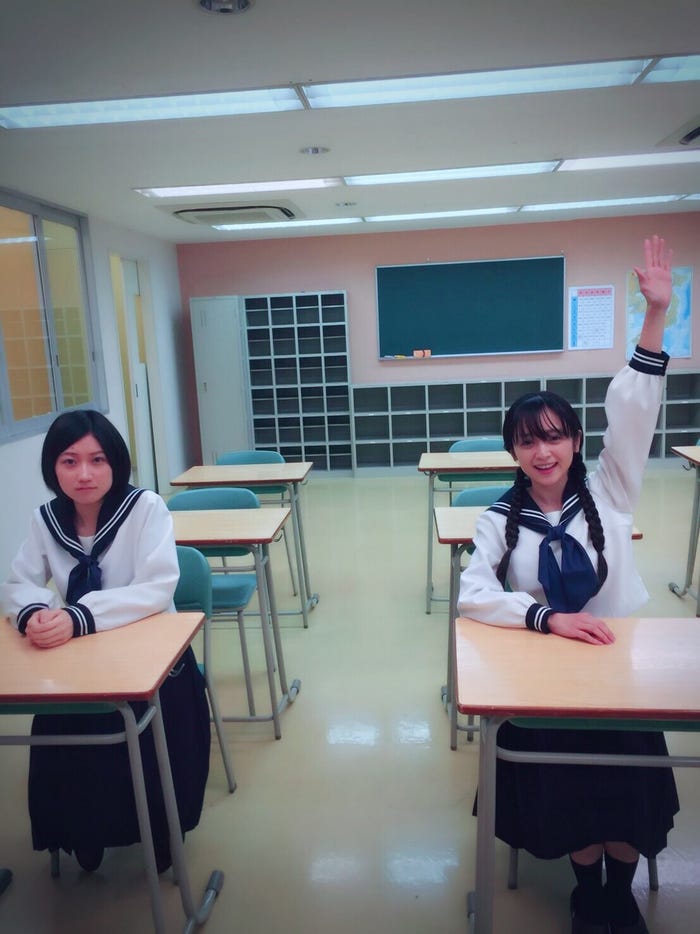 安達祐実(右)(C)テレビ朝日