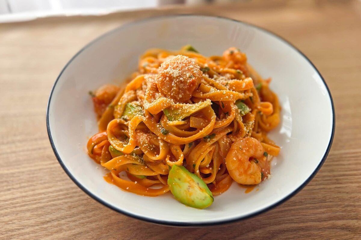 業務スーパー・ネストパスタ（タリアテッレ）