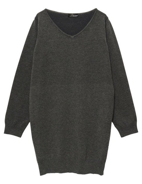 ハイゲージニットワンピース「Re:EDIT by GALSTAR」1,998円（税込）／画像提供：Re:EDIT by GALSTAR