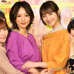 （左から）徳永えり、夏菜、佐々木希、中川翔子（C）モデルプレス