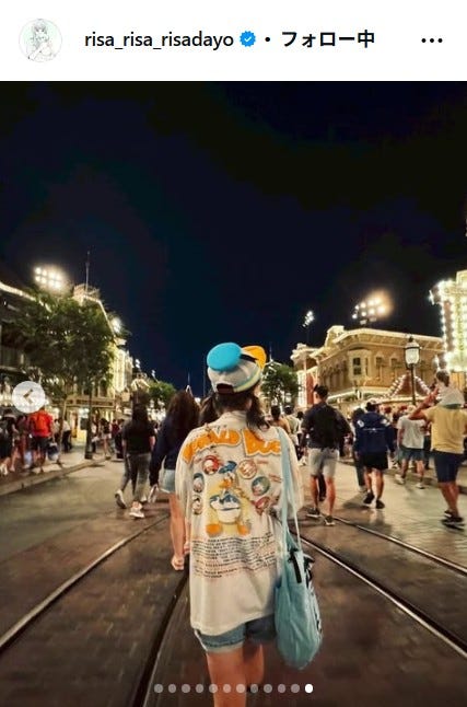 新垣里沙Instagramより