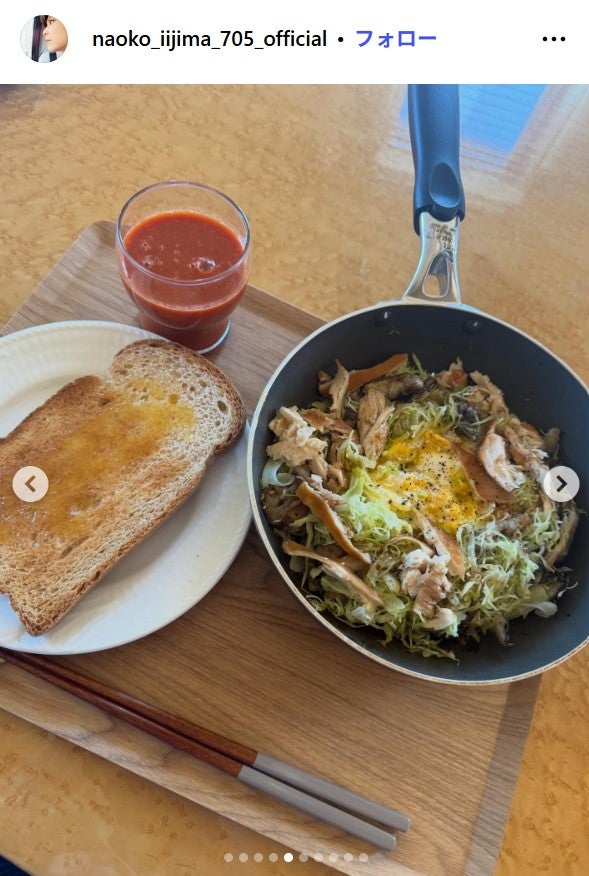 飯島直子Instagramより