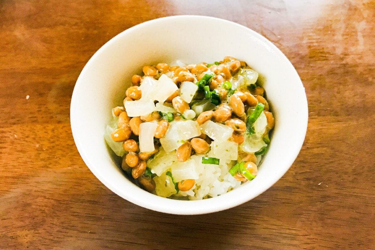 しそのり納豆ごはん