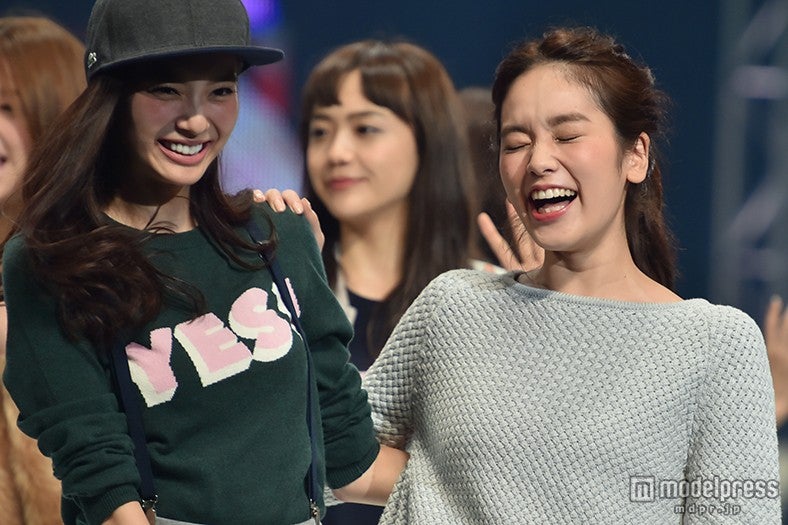 新川優愛、筧美和子