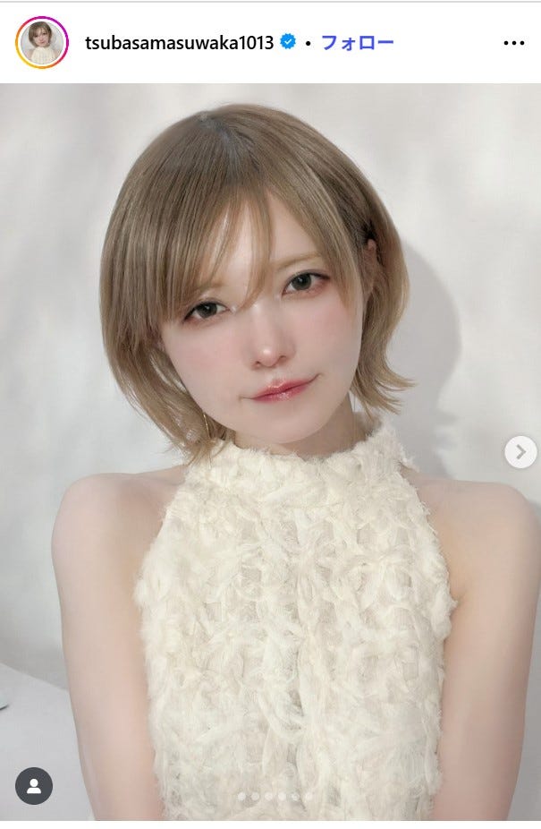 益若つばさInstagramより