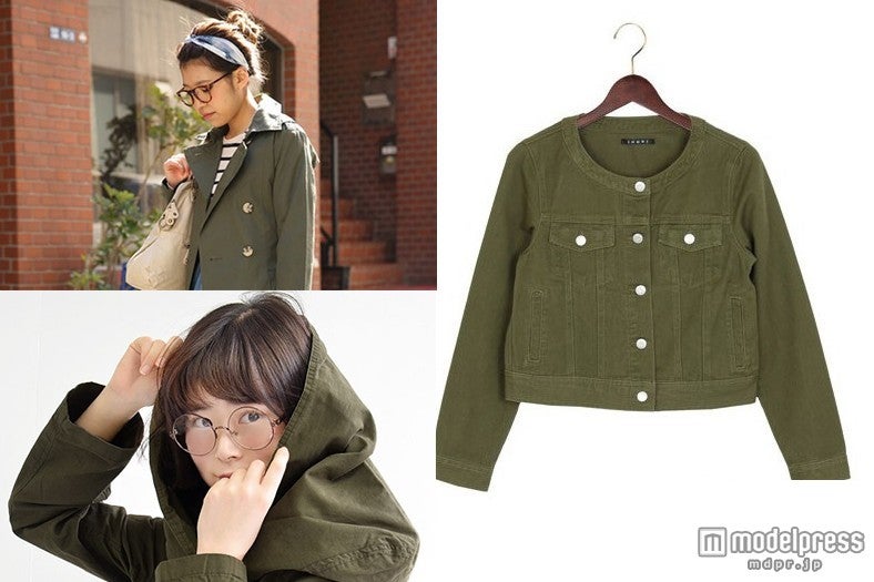 カジュアルコーデの主役に！春こそ「カーキアウター」が使える