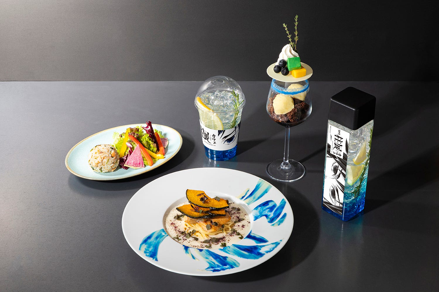 「鬼滅の刃」柱展カフェが11月2日オープン 煉獄、冨岡ら“柱”の好物やイメージ着想のこだわりメニュー