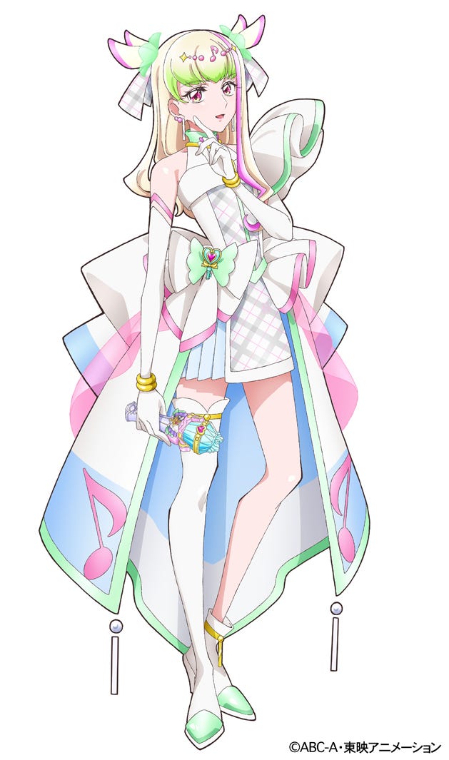 キュアズキューン(C)ABC-A・東映アニメーション