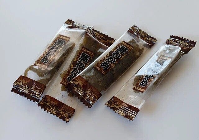 ダイソーの麻辣茎わかめの個包装