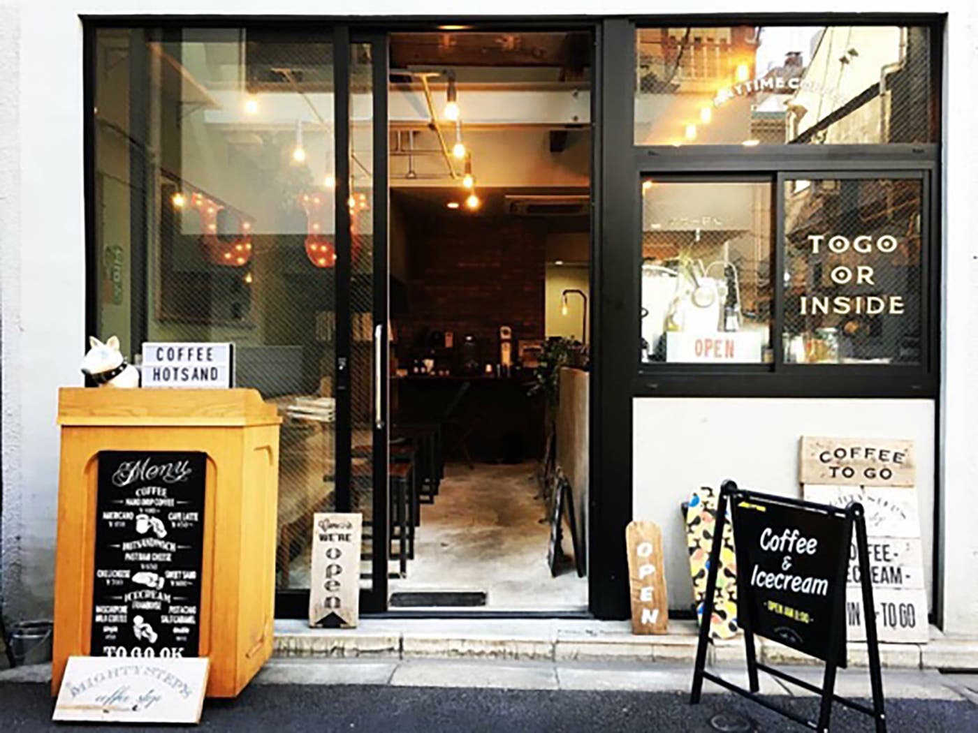 MIGHTY STEPS COFFEE STOP