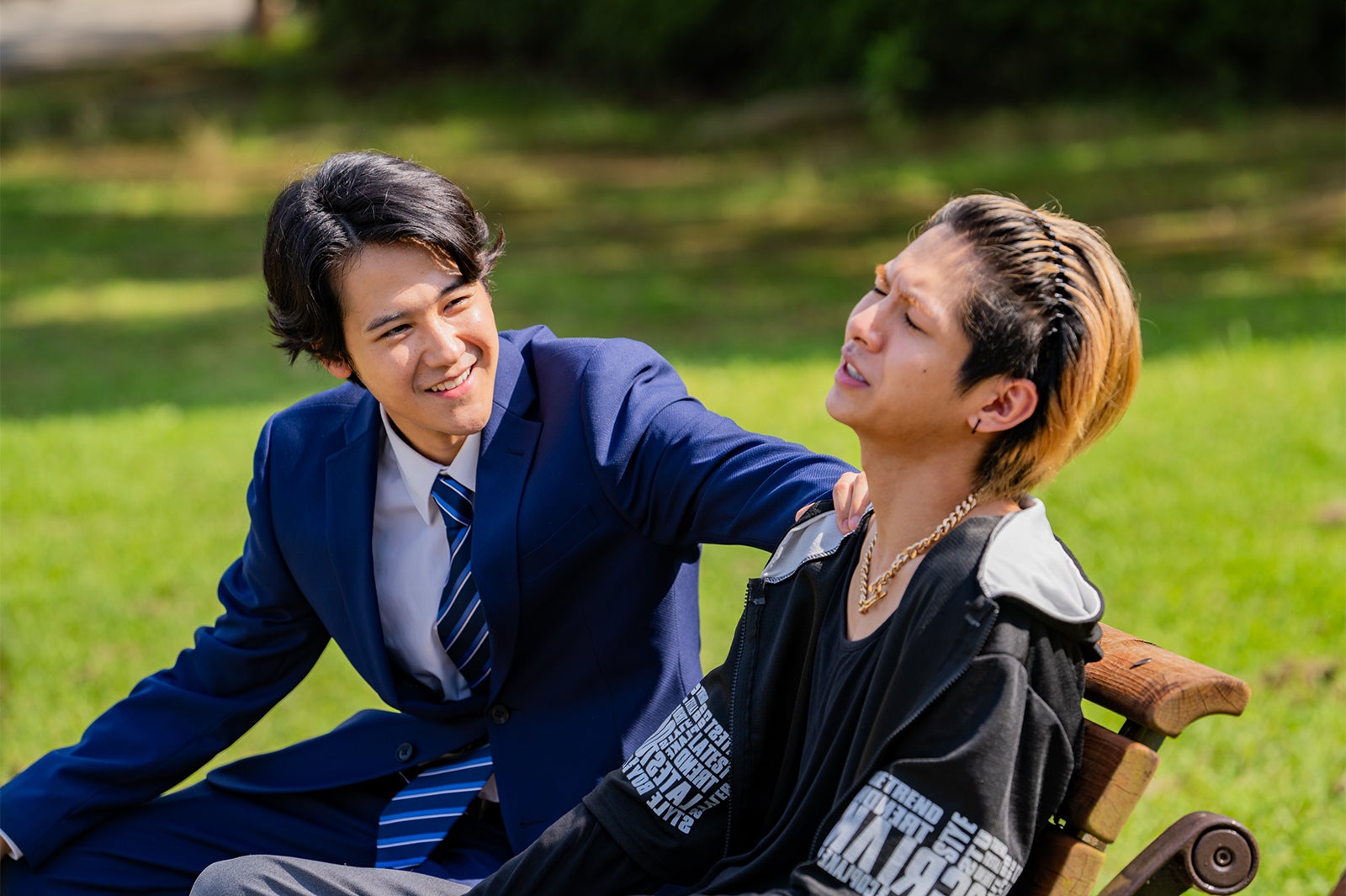 葉山奨之、小宮璃央「素晴らしき哉、先生！」第4話より（C）ABCテレビ