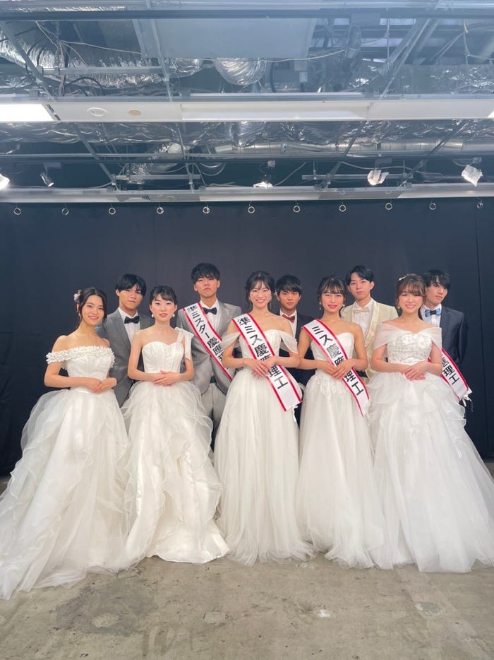 「ミス・ミスター慶應理工コンテスト2021」ファイナリスト(提供写真)