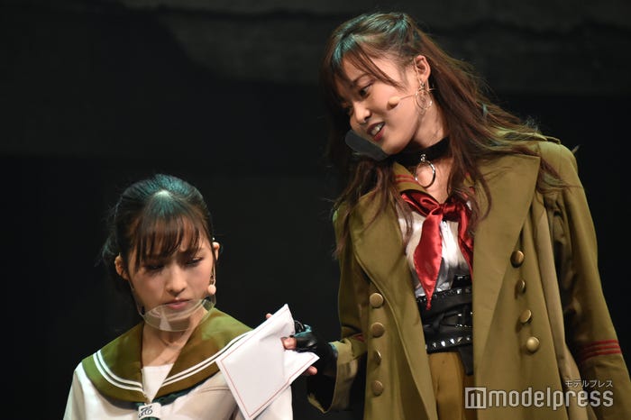 小栗有以、岡部麟(C)モデルプレス(C)「マジムリ学園蕾」製作委員会