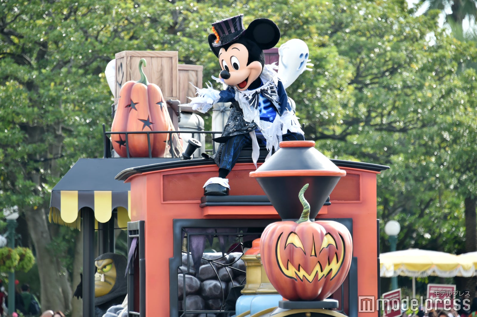 ミッキーマウス／「ミッキーのグリーティングパレード・ウィズ・ヴィランズ」（C）モデルプレス（C）Disney