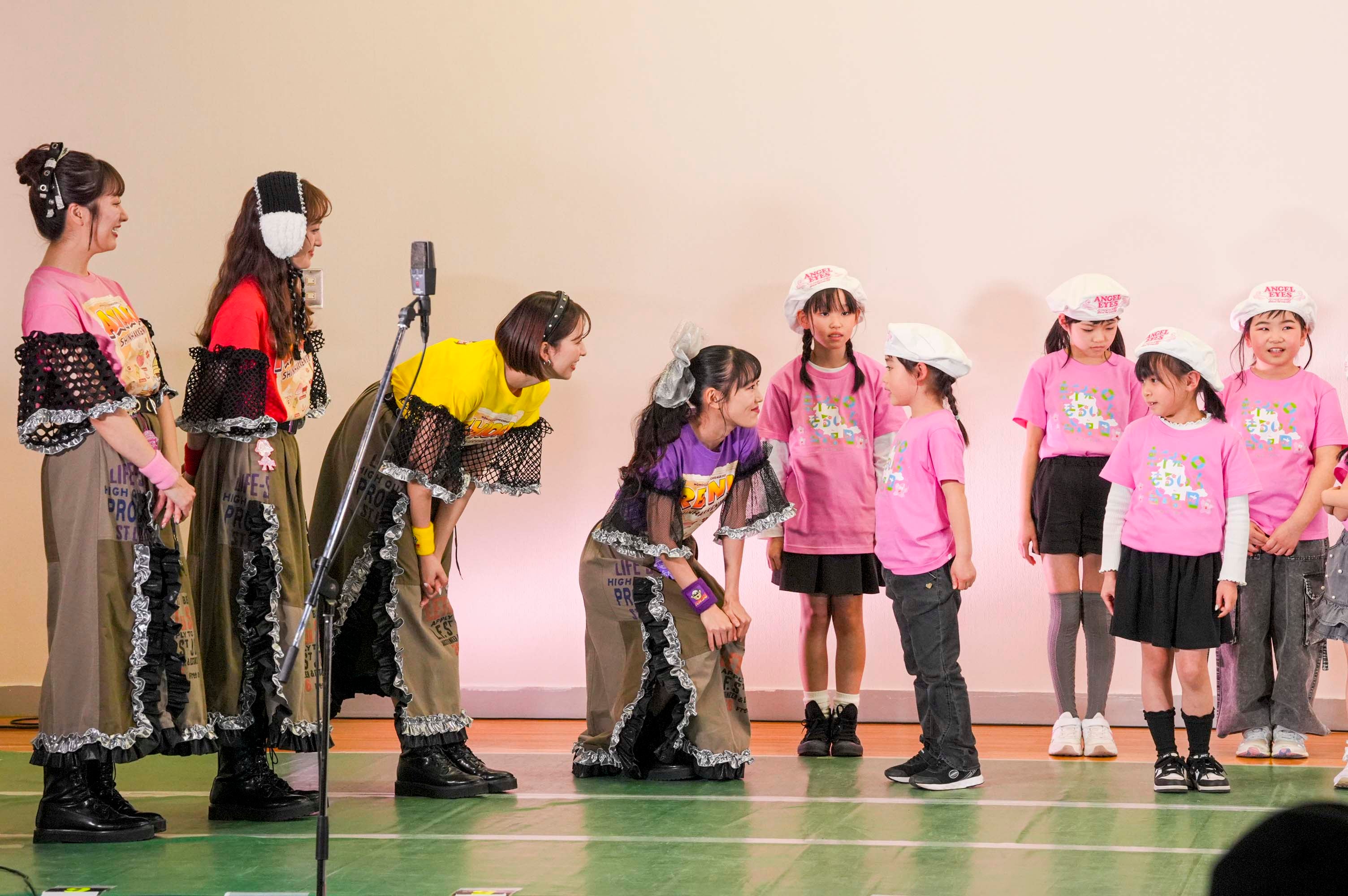 「ももクロ春の一大事2025 in 新発田市」緊急配信の様子（C）上飯坂一