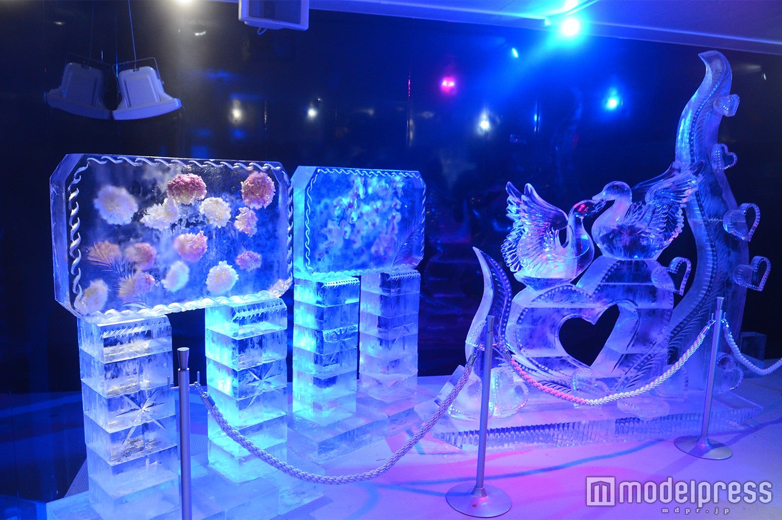 フラワーアイスカフェ（C）モデルプレス