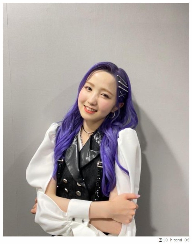 AKB48本田仁美、鮮やか紫ヘアでカムバック「最強」「かっこよすぎる」と反響