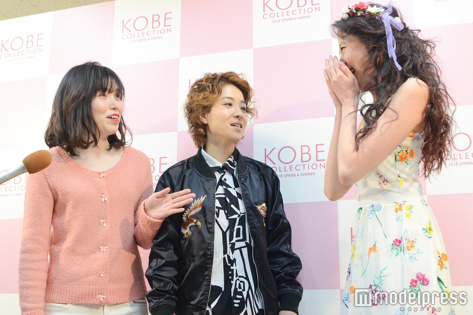 尼神インター誠子、渚、河北麻友子 （C）モデルプレス