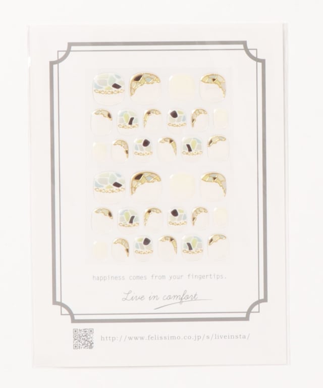 リブインコンフォートのネイルシール