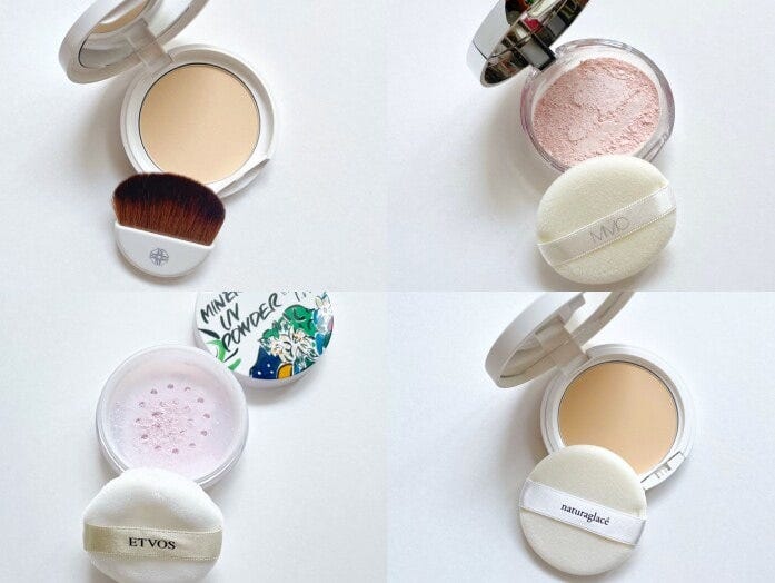 塗り直しに便利、せっけんでオフできる日焼け止めパウダー