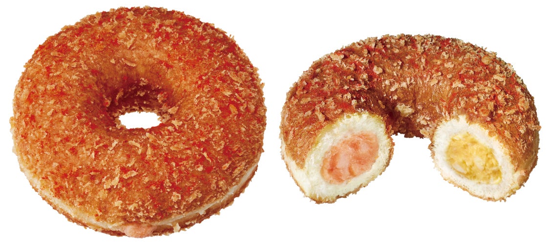 ザクもっちリング 明太ポテト＆タマゴ／提供画像