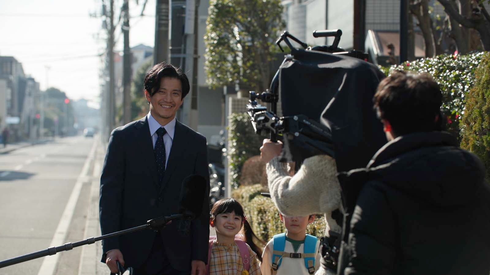 小栗旬 CMメイキング・インタビューより（提供写真)