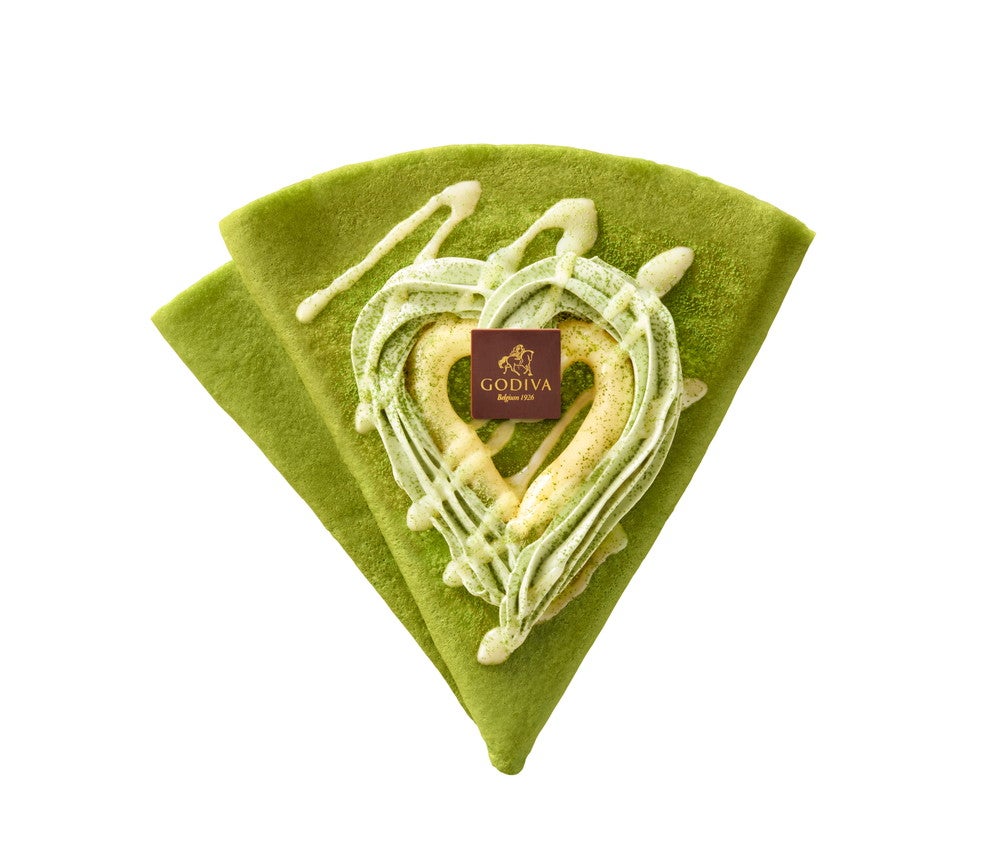 クレープ 抹茶ホワイトチョコレート／画像提供：ゴディバ ジャパン