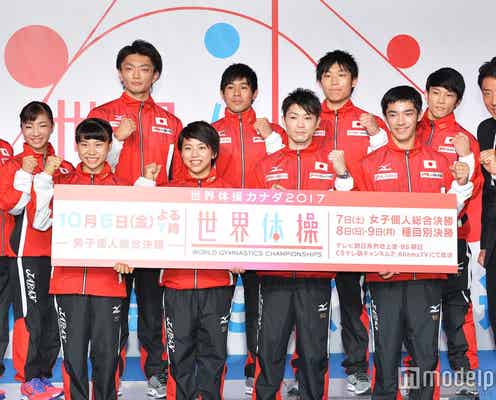Hey! Say! JUMP知念侑李、松岡修造も驚きの熱量見せつける 内村航平&白井健三ら「世界体操」日本代表にエール