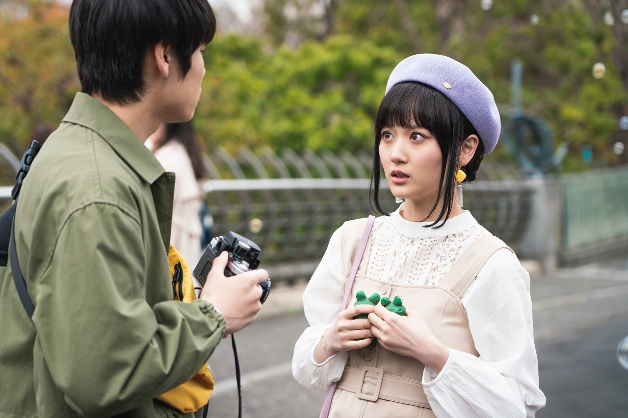 萩原利久、山下美月／「電影少女-VIDEO GIRL MAI 2019-」第5話より（C）『電影少女 2019』製作委員会 