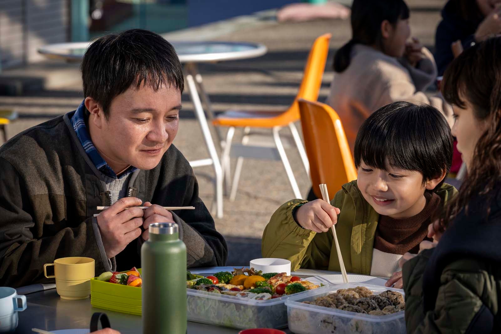 濱田岳、石塚陸翔「春になったら」第3話より（C）カンテレ