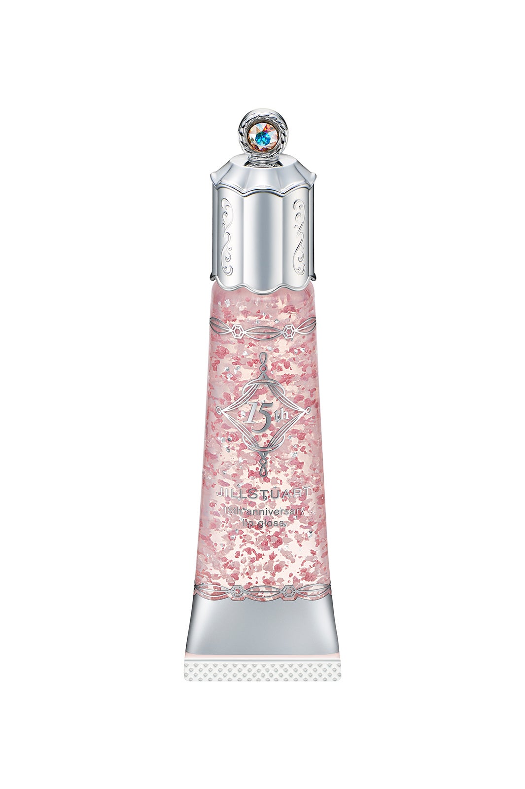 「15thアニバーサリー リップグロス01 pink brilliance」＜メインカラー＞ （C）JILL STUART Beauty